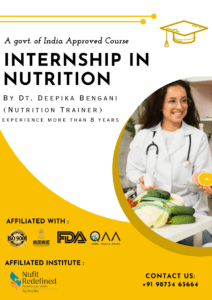 Online Internship Training in Nutrition with Certificate